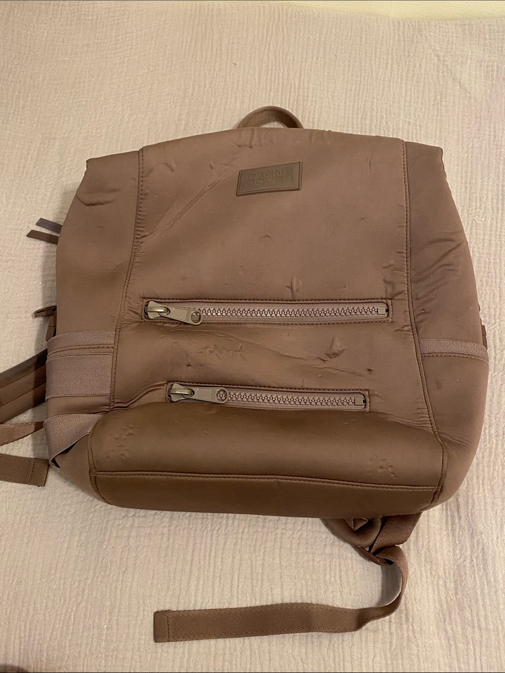 DAGNE DOVER Mauve Backpack - Soft Rose Taupe - Picture 5 of 8